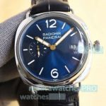 Replica Panerai Radiomir Blue Dial Men 47MM Automatic Movement Stainless Steel Case Watch